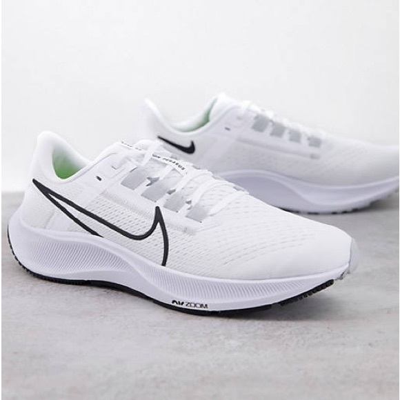 Nike Shoes - NIKE AIR ZOOM PEGASUS 38 WOMENS RUNNING SHOES SNEAKERS MARATHON WHITE SZ 9.5 EUC